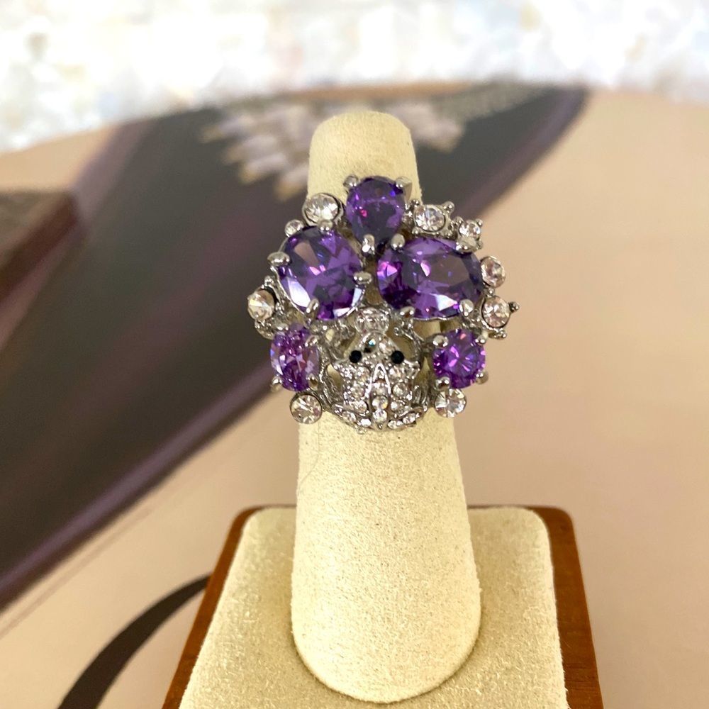 Amethyst Cocktail Ring